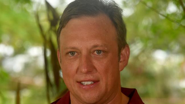 Premier Steven Miles at Ergon Energy at Garbutt, Townsville. Picture: Evan Morgan