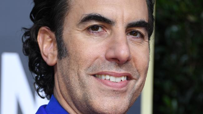 Actor Sacha Baron Cohen arrives for the 77th annual Golden Globe Awards on January 5, 2020, at The Beverly Hilton hotel in Beverly Hills, California. (Photo by VALERIE MACON / AFP)