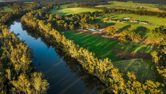 River access is a prime feature of the Mitchellstown property.