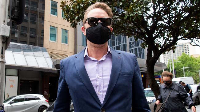 Paul Douglas Frost is seen leaving the Downing Centre courts in Sydney. Picture: NCA NewsWire/Bianca De Marchi