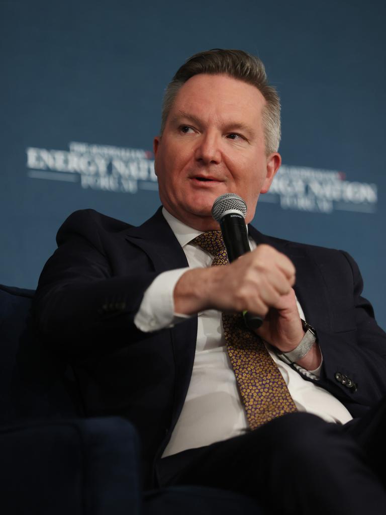 Climate Change Minister Chris Bowen. Picture: John Feder/The Australian.