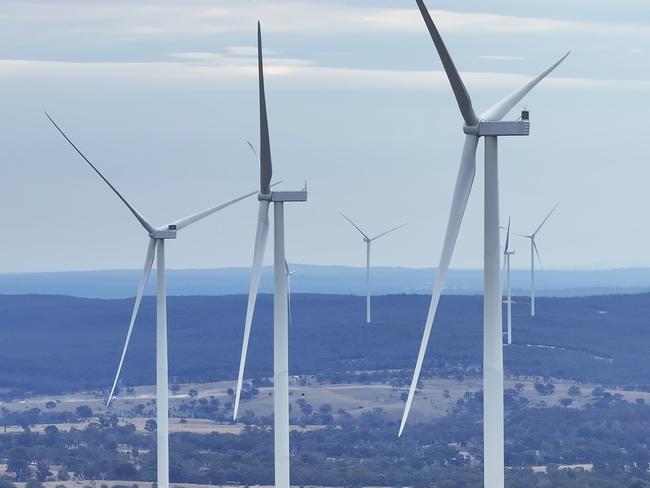 Acciona Energia’s MacIntyre Wind Farm in southwestern Queensland. Picture:, Supplied by Acciona