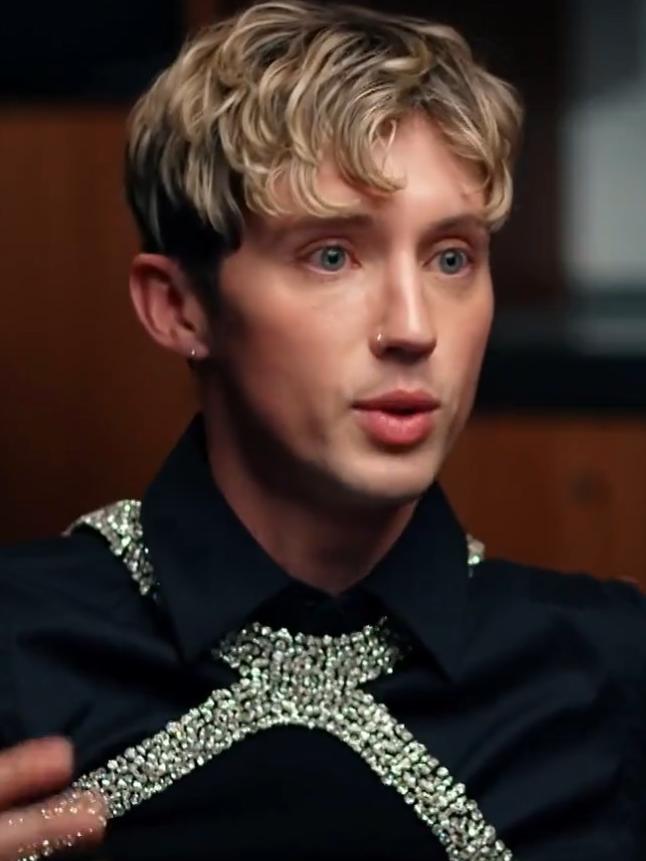 Troye Sivan's father got shot with a nail gun earlier this year and was rushed into surgery. Picture: Channel 10