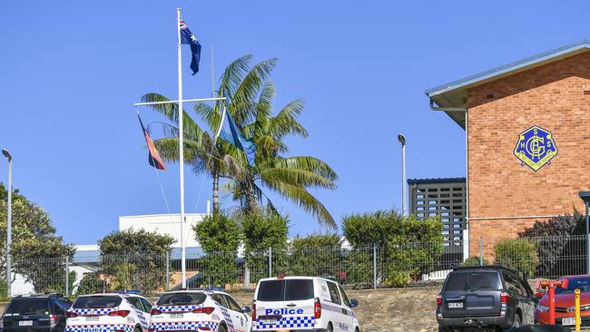 A Gladstone State High School student was taken to hospital after suffering a laceration to the arm in a woodwork incident on Tuesday.