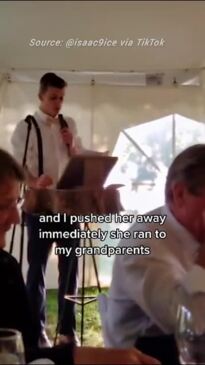 Bride roasted in controversial wedding speech