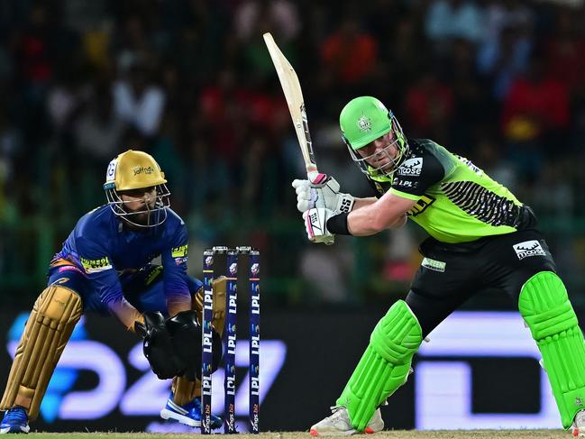 Tim Seifert in action in the Lanka Premier League (LPL). Picture: Ishara S. Kodikara/AFP