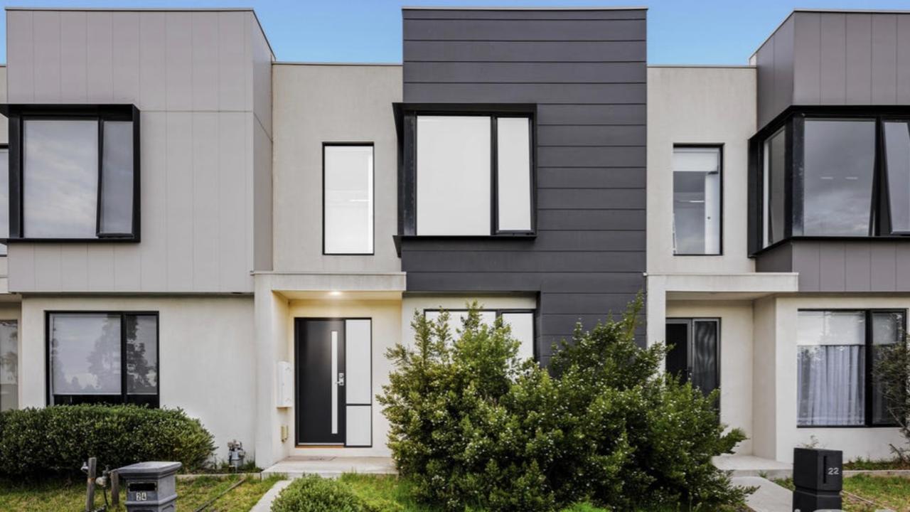 This townhouse in Werribee sold on the weekend for nearly $500,000.