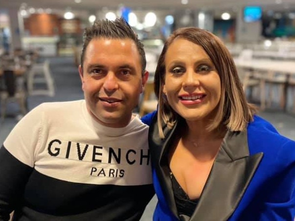 Berkeley's Feras Abdul-Hamid, pictured with wife and co-accused Suzanna Ristevska, was charged with breaching bail after he was charged with commercial drug supply. Picture: Facebook