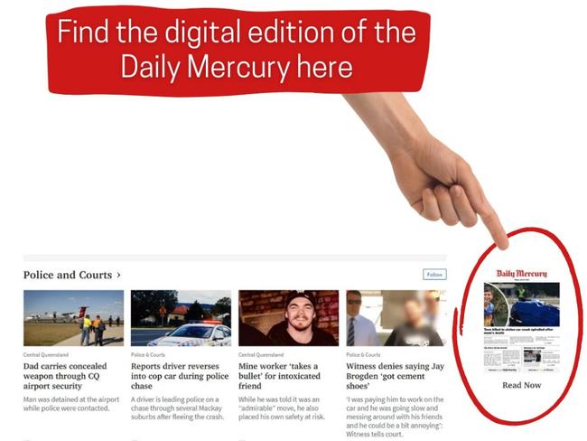 Where you can find the Digital Edition on the renewed edition of the Daily Mercury.