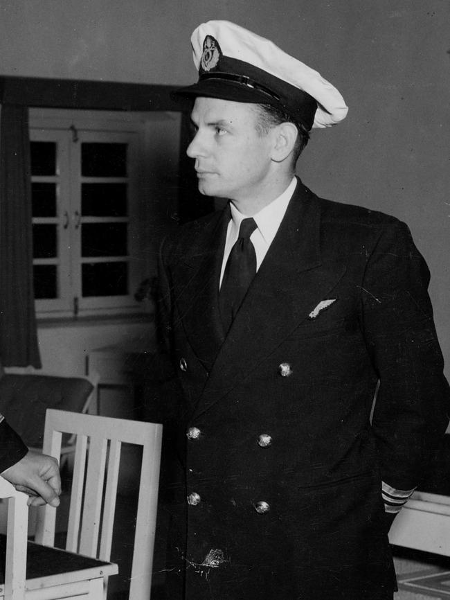 Distinguished service...Phillip in uniform