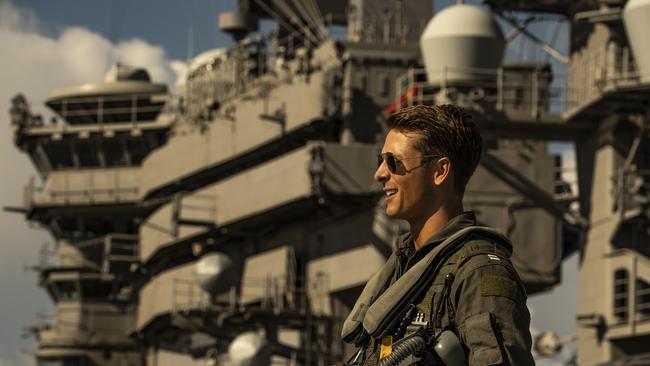 Glen Powell plays “Hangman” in Top Gun: Maverick