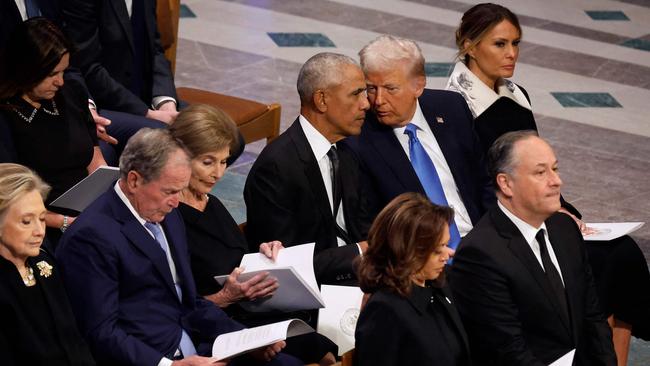 Harris was not loving it. Picture: CHIP SOMODEVILLA / GETTY IMAGES NORTH AMERICA / Getty Images via AFP