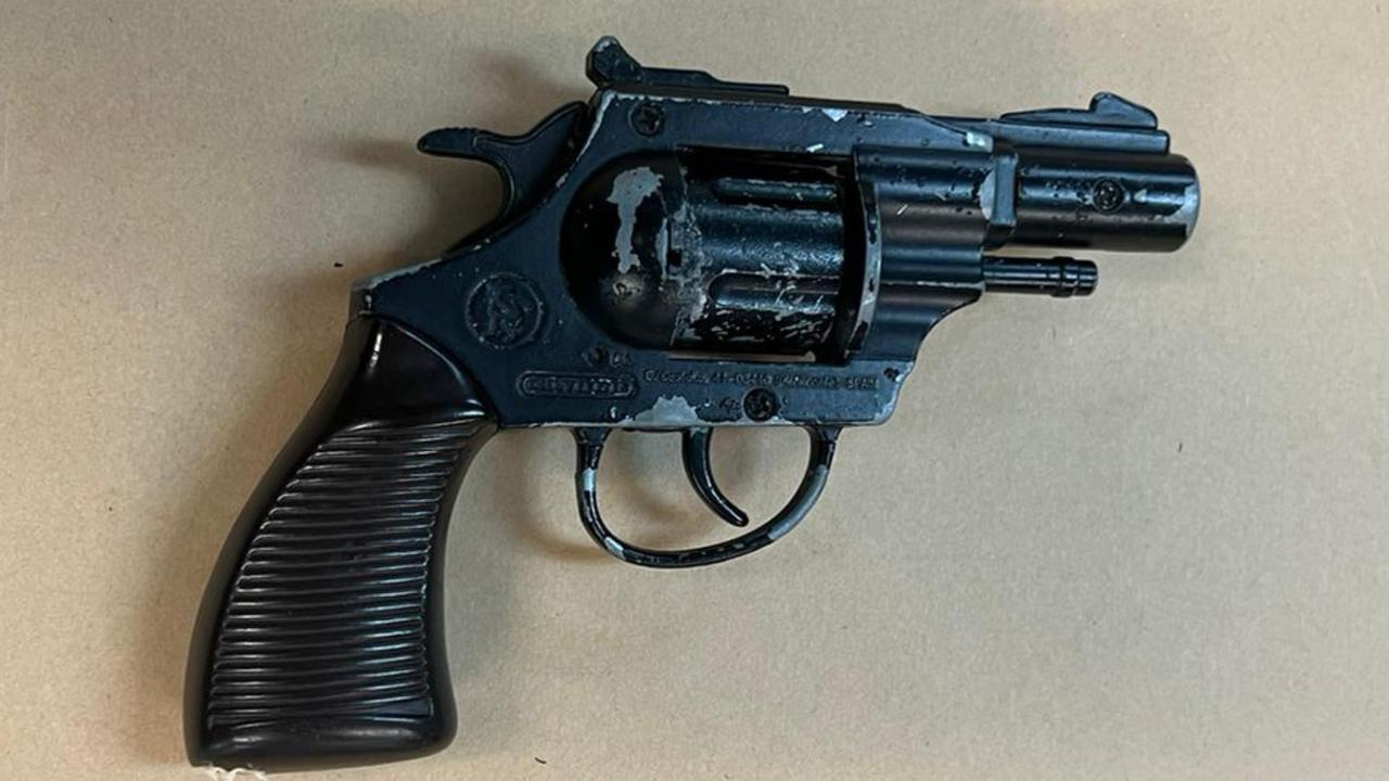 Charges after meth, heroin, GHB and replica gun seized