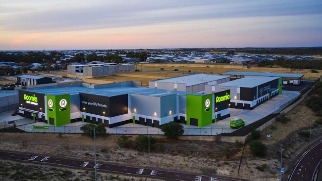 Roomia facility in Butler, north of Perth. Picture: Supplied by Storage Investments Australia