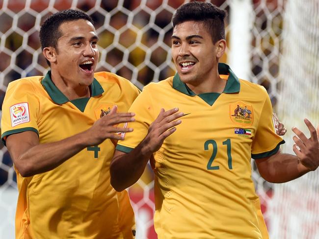 Tim Cahill could barely believe someone beat him to a header.