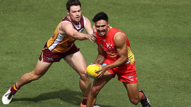 Izak Rankine impressed for the Suns. Picture: Getty Images