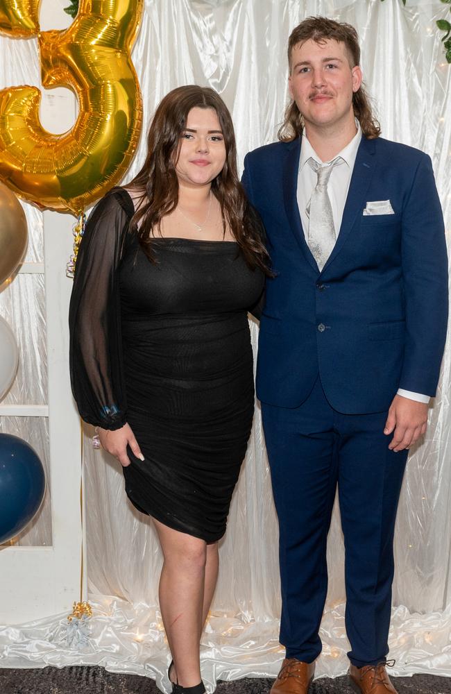 Maddison Farmer and Jack Moloney at Calen District College Graduation dinner, Friday 17 November 2023 Picture: Michaela Harlow