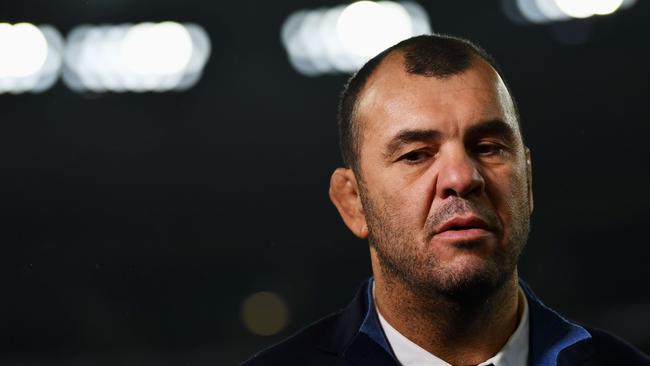 Michael Cheika was out of order, writes Jim Tucker. Picture: Getty Images