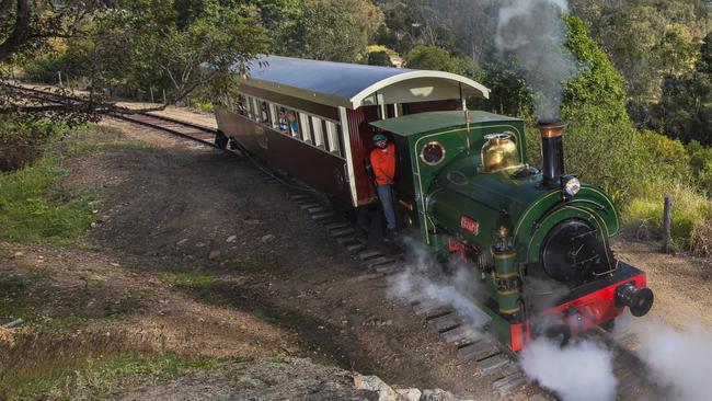 The Atherton-Herberton Historic Railway gets a test run. Picture: Gregg Maxwell