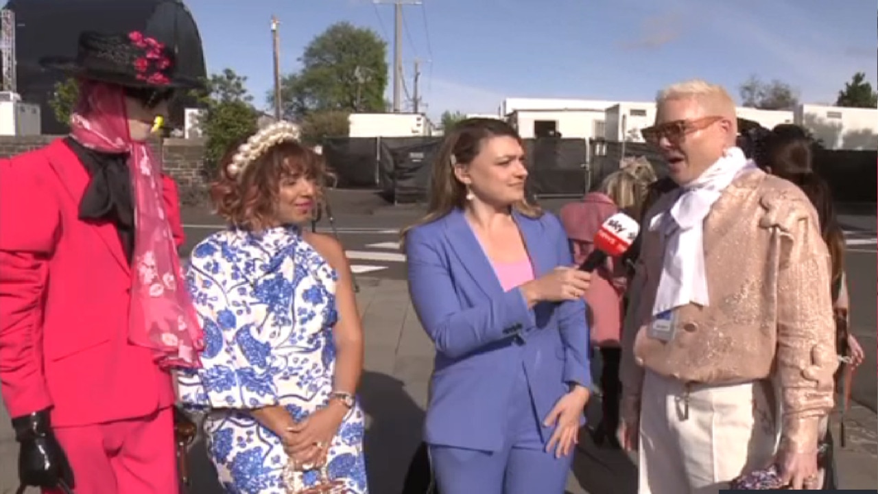 ‘Very well-dressed’ and ‘sensational’ racegoers attend Melbourne Cup