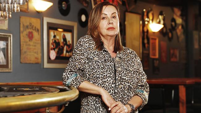 Co-owner of The Vinyl Room, Esna Lee, says square-metre caps means she won't be able to open up her nightclub until December 1st. Picture: Sam Ruttyn