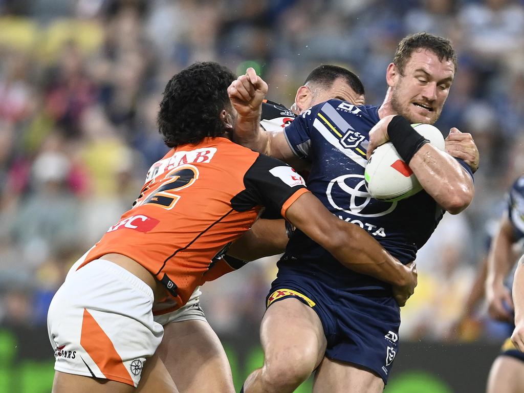 Coen Hess of the Cowboys. Picture: Getty Images