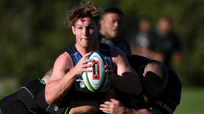 Michael Hooper says the Waratahs’ players are right behind coach Daryl Gibson.