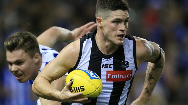 Collingwood is keen to start well against Richmond, Jack Crisp says. Picture: Mark Stewart