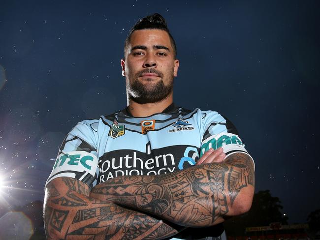 Cronulla Shark Andrew Fifita / Picture: Stephen Cooper