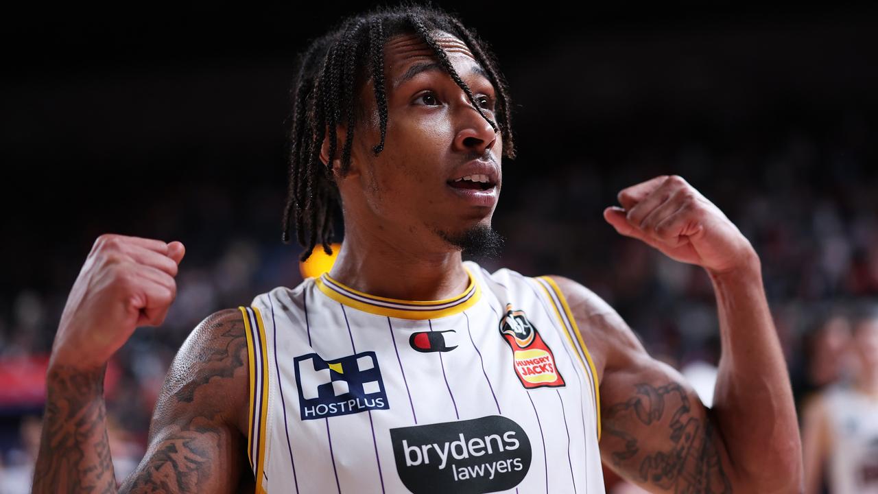 Jaylen Adams starred for the Kings against the Illawarra Hawks. Picture: Mark Metcalfe/Getty Images