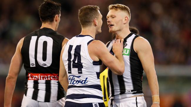 The Magpies and Cats have played some big games at the MCG. Picture: Getty Images