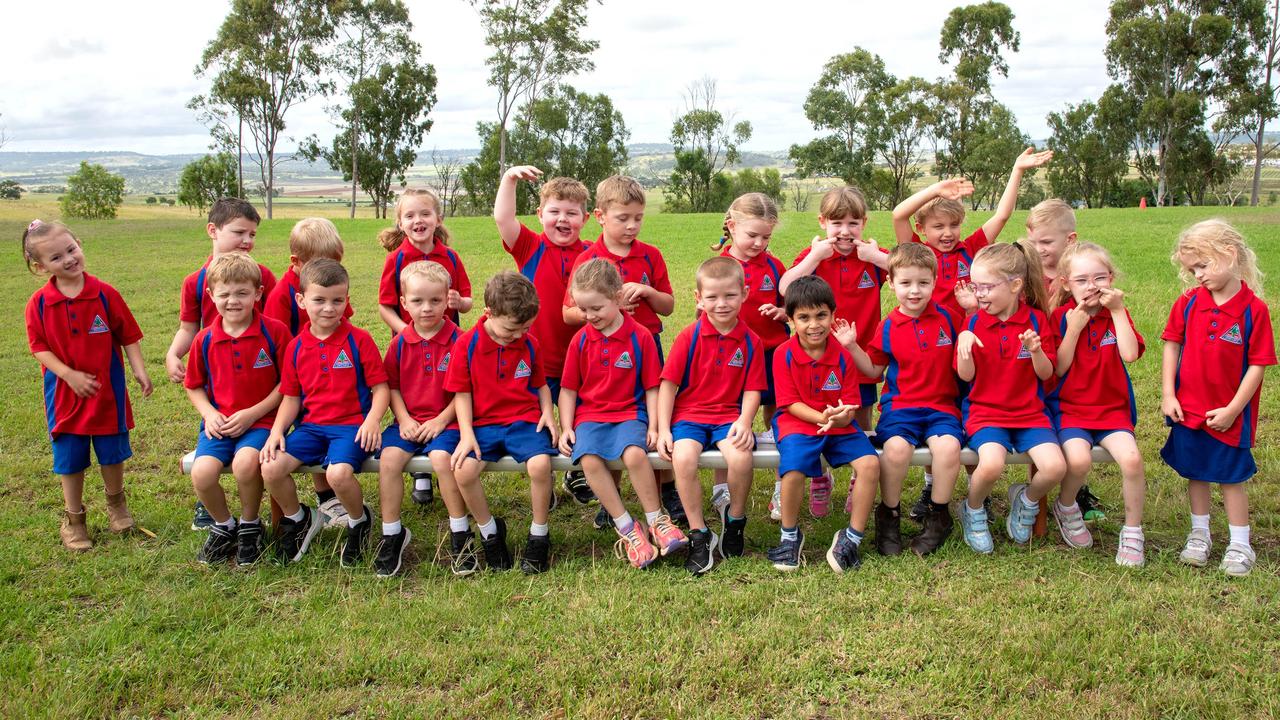 MY FIRST YEAR: Vale View State School Prep students, February, 2024. Picture: Bev Lacey