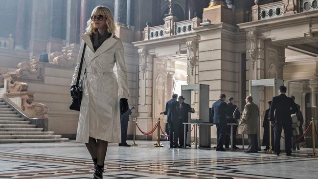 Charlize Theron in Atomic Blonde.