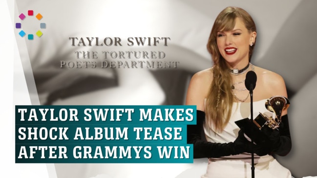 Taylor Swift shocks Grammys with new album release