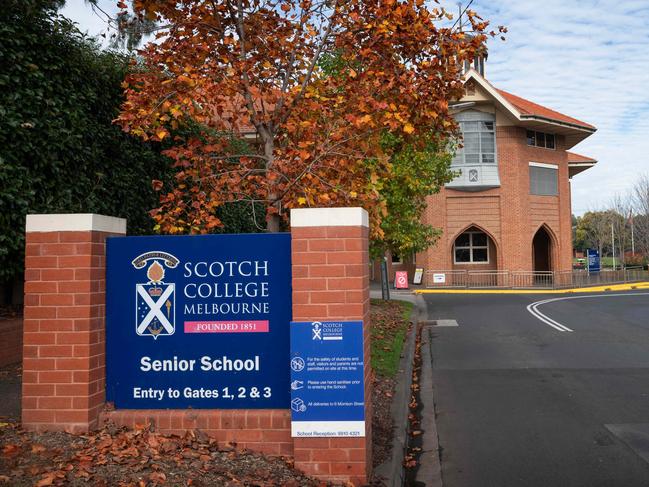 General images of Scotch College in Hawthorn. Picture: Tony Gough