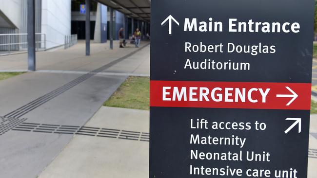 Townsville University Hospital has seen a spike in emergency surgery numbers. PICTURE: MATT TAYLOR.