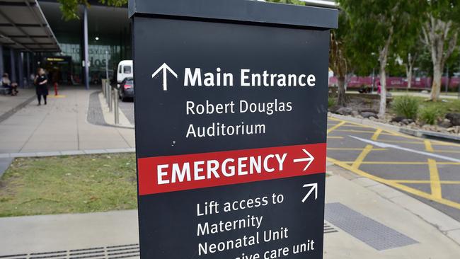 A 66-year-old man has ben admitted to Townsville University hospital after receiving the AstraZeneca vaccine. PICTURE: MATT TAYLOR.