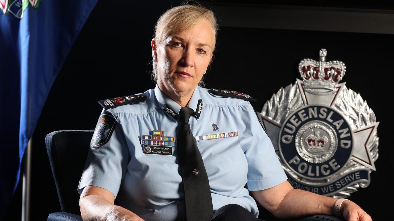 Breaking Qld Police Commissioner Katarina Carroll Announces