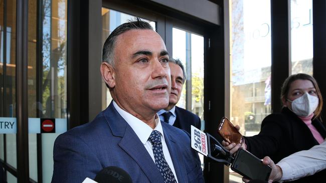 Former Deputy Premier John Barilaro is under scrutiny over his appointment for a trade posting overseas. Picture: NCA Newswire/ Gaye Gerard