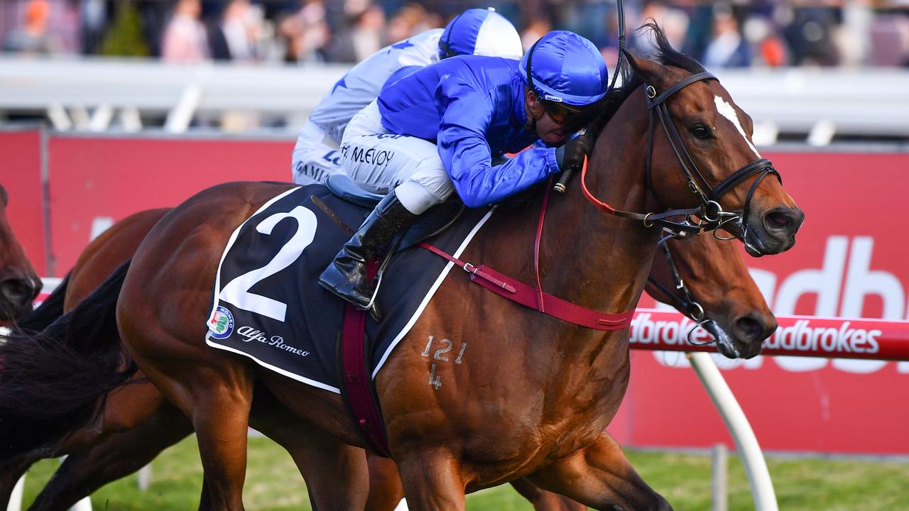 Trekking is still Godolphin’s top pick for The Everest. Picture: AAP