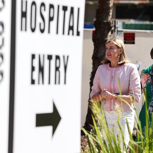 Health Minister Shannon Fentiman revealed a state budget promise to add 70 beds to the Gold Coast University Hospital has been delayed. Picture: Nigel Hallett