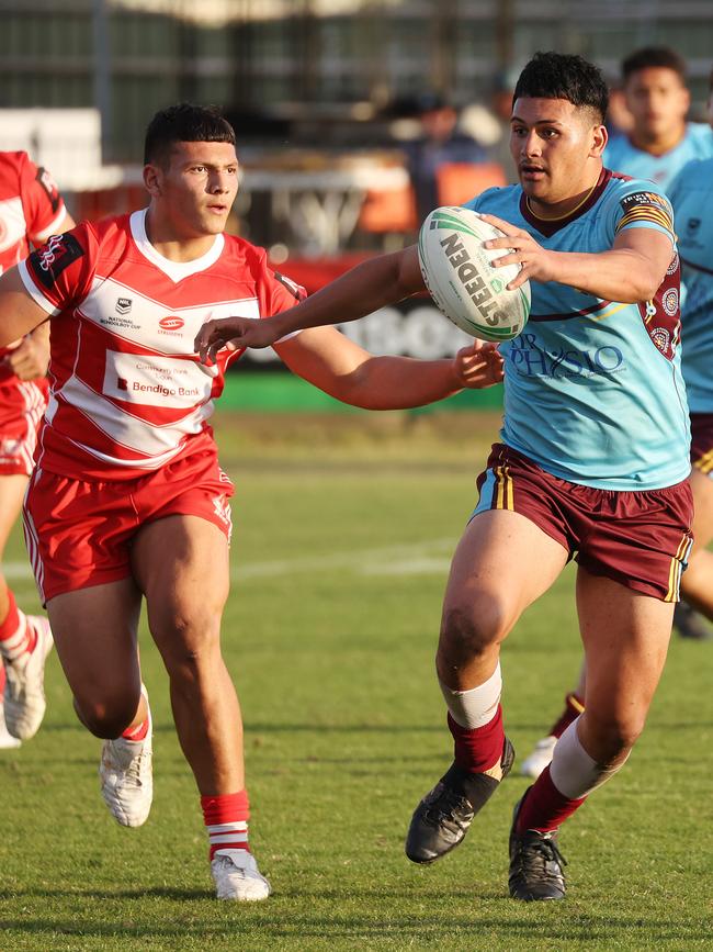 Keebra Park captain Arama Hau. Picture: Liam Kidston