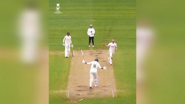 Cook sends stumps flying in County Championships