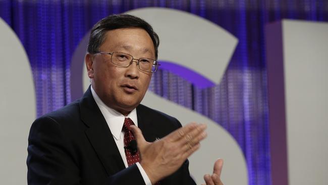 John Chen, chief executive officer of BlackBerry.