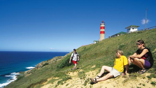 The Cape Moreton lighthouse is a popular tourist destination — and the former home of a family who endured heartbreaking loss. Picture: Supplied