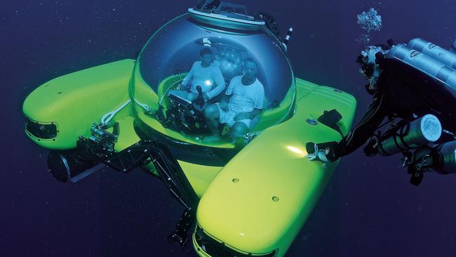 Triton Submarine’s supersub. Picture: Supplied