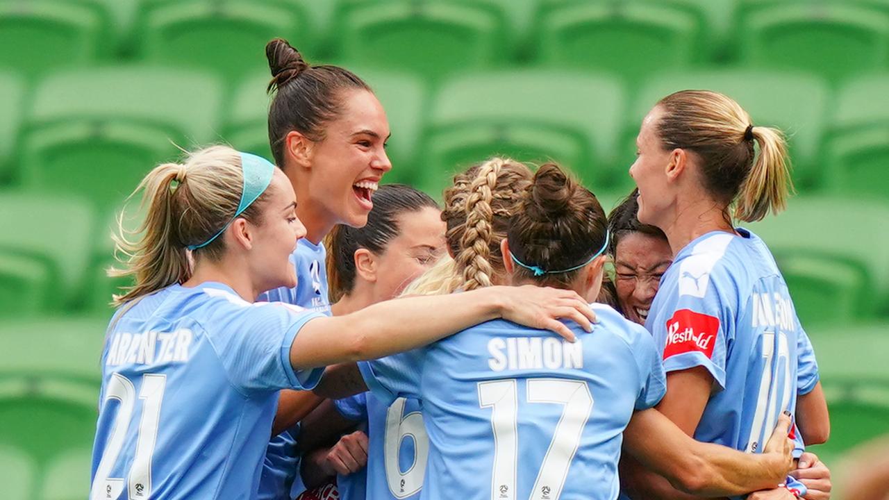 Melbourne City’s superstar squad claimed a record fourth W-League title.
