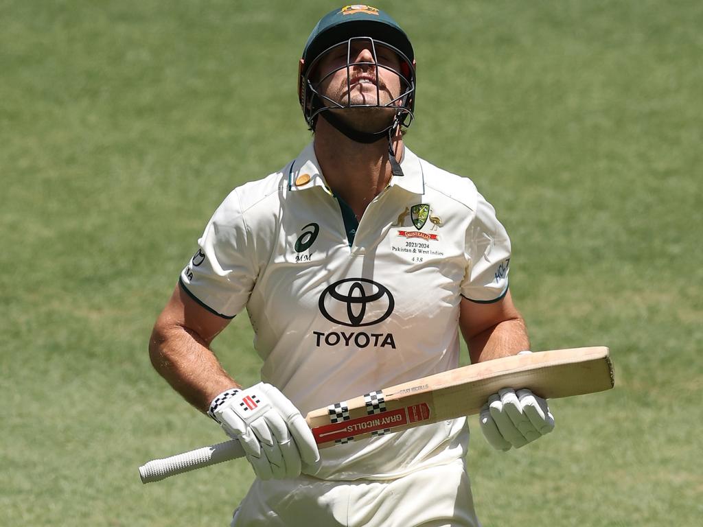 Mitchell Marsh was looking unstoppable as his home crowd and family cheered on from the stands. But it was all over in a heartbeat after lunch.