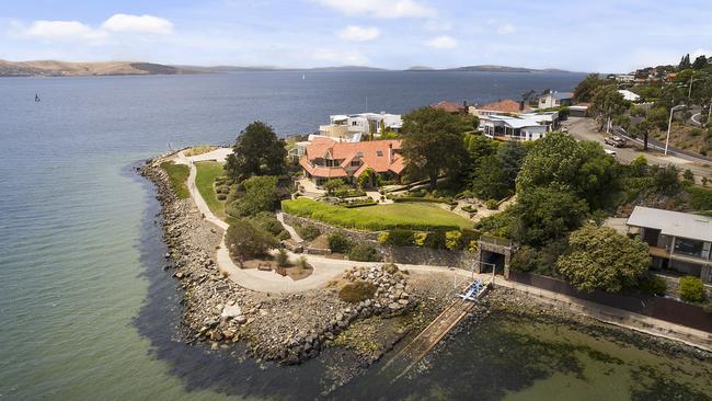 Sentosa on the Hobart waterfront.