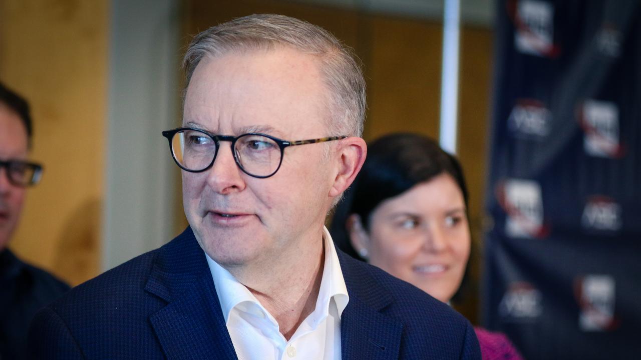 Prime Minister Anthony Albanese and his government’s new budget is focused on spending that is “responsible, affordable and sustainable”. Picture: Glenn Campbell